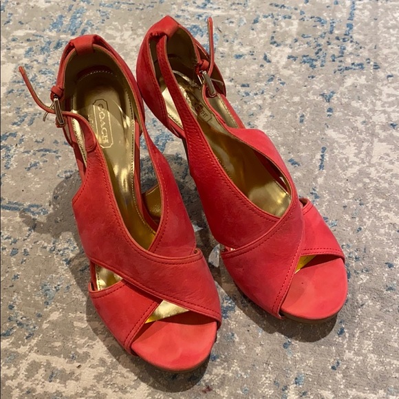 COACH ADELLE HEELS ! - Picture 1 of 8